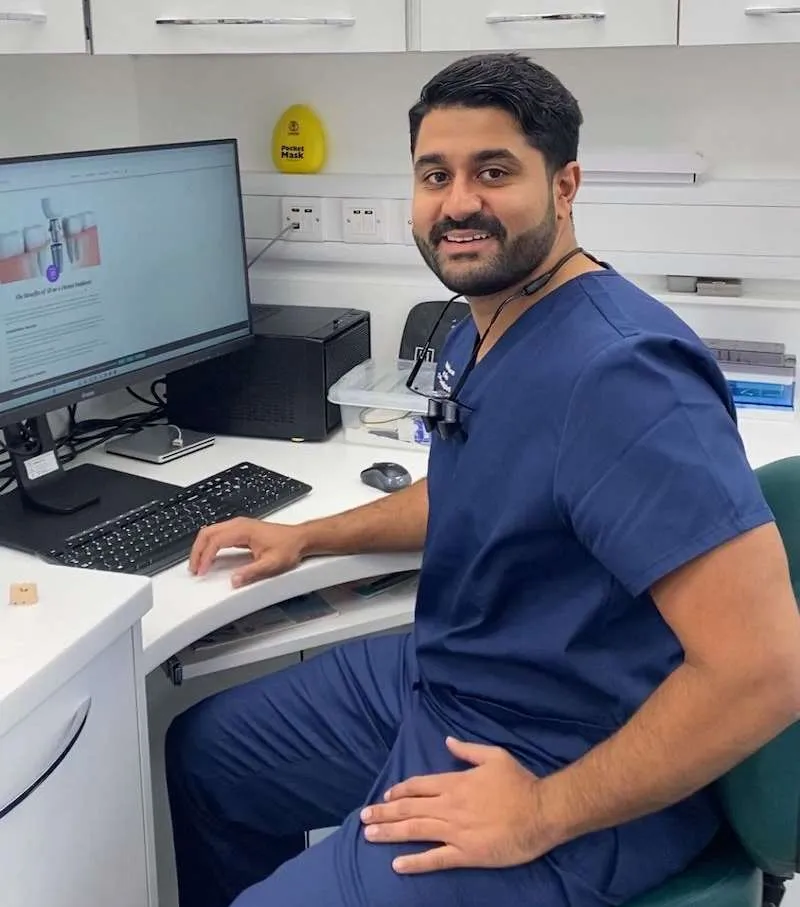 Dr Raheis Sharma, principal dentist at Spry Smiles